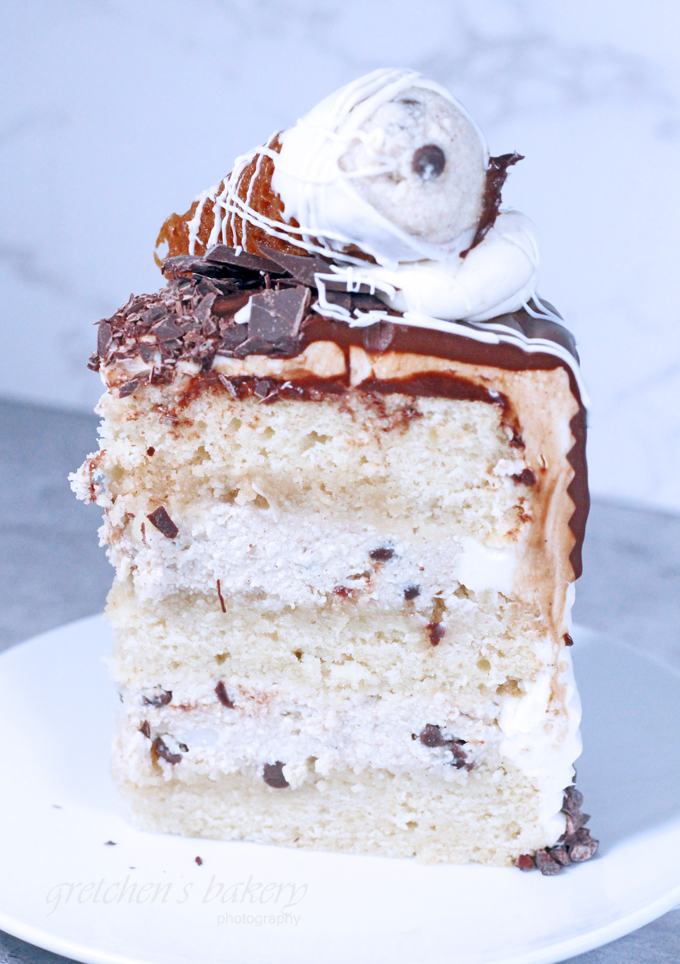 Vegan Cannoli Cake