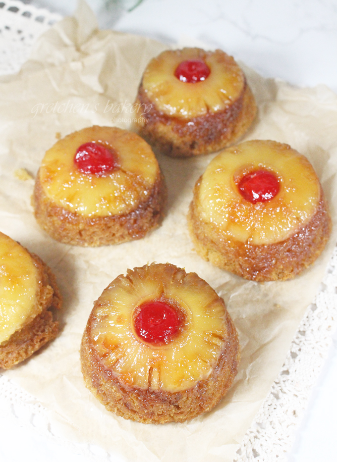 Pineapple Upside Down Cake - Gretchen's Vegan Bakery