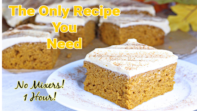 The Best Pumpkin Cake Recipe