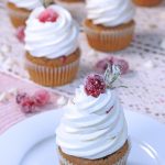 White Chocolate Cranberry Pumpkin Cupcakes