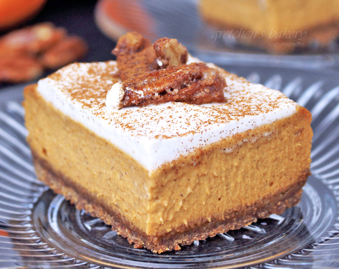 Pumpkin Cheesecake Bars