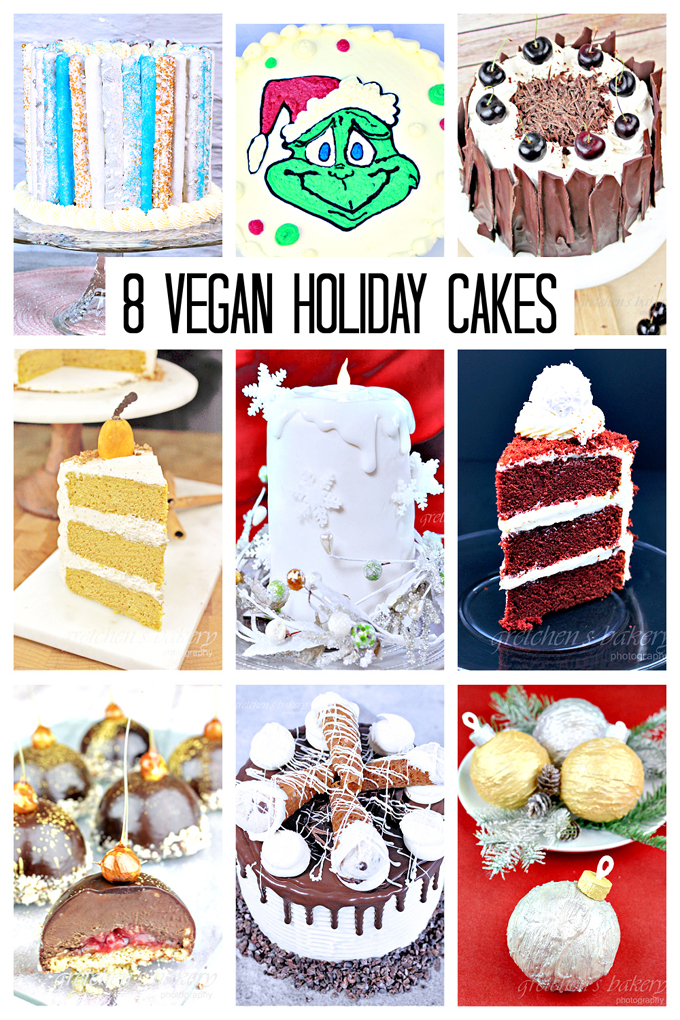 8 Vegan Holiday Cakes