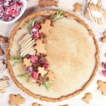 Eggnog Custard Tart