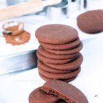 chocolate shortbread cookies