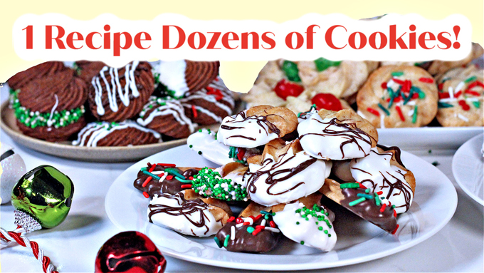 Bakery Recipe for Chocolate Spritz Cookies