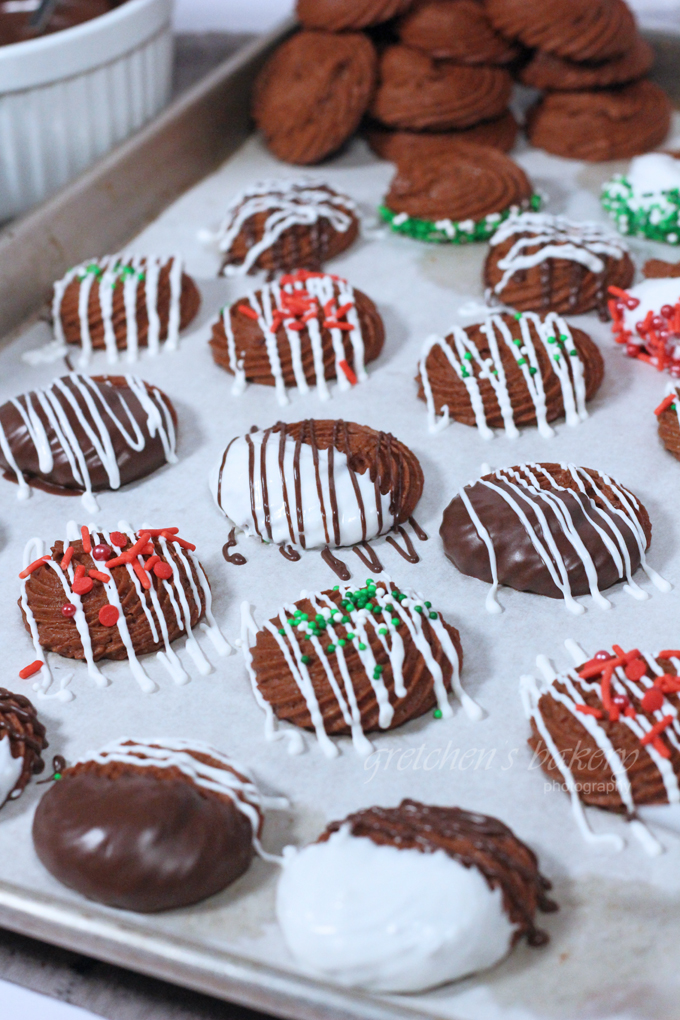 Bakery Recipe for Chocolate Spritz Cookies