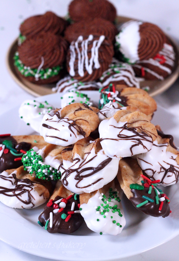 Bakery Recipe for Chocolate Spritz Cookies