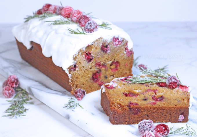 White Chocolate Cranberry Pumpkin Bread