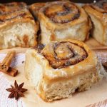 Molasses Gingerbread Cinnamon Rolls