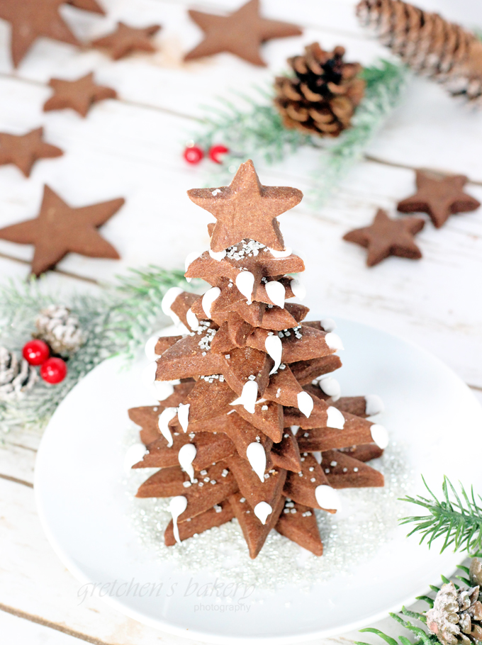 chocolate shortbread cookies