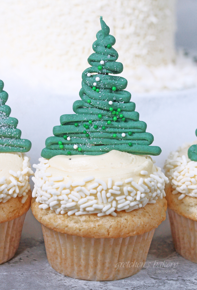 Winter Wonderland Checkerboard Cake