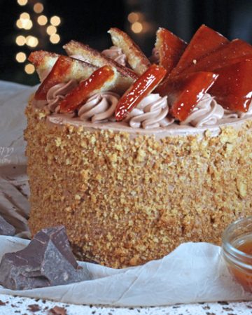 Dobos Torte~ The Original 7 Layer Cake