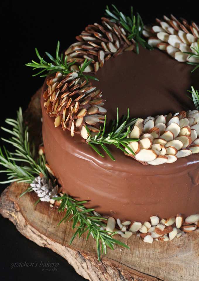 Double Chocolate Holiday Cake