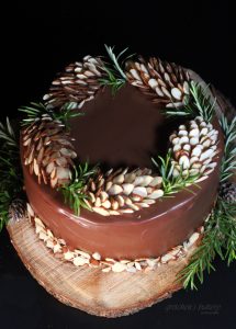 Double Chocolate Holiday Cake