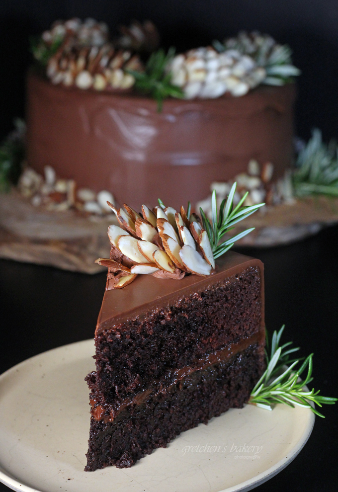 Double Chocolate Holiday Cake