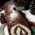 Easy Vegan Yule Log Cake