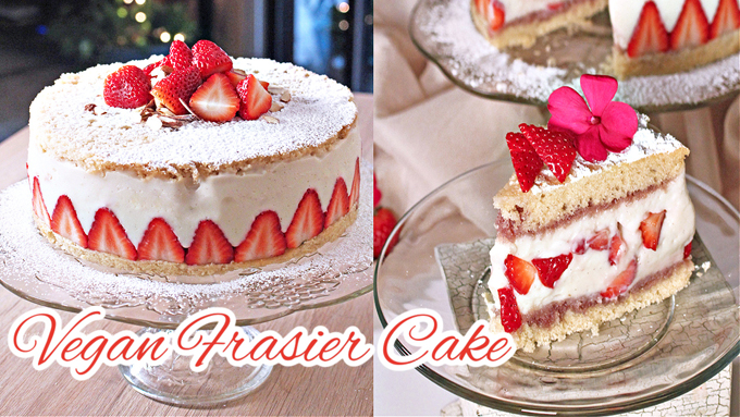 Vegan Fraiser Cake