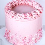 Raspberry Fluff Cake