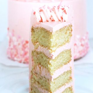 Raspberry Fluff Cake