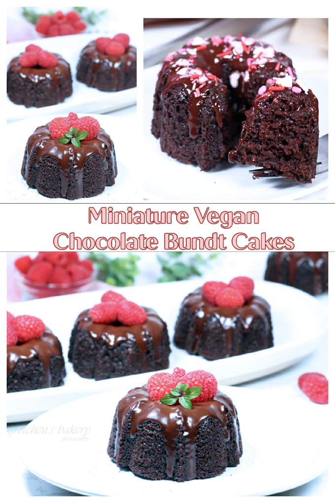 Vegan Chocolate Bundt Cakes