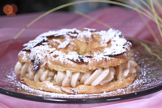 Paris Brest Pastry~ Vegan