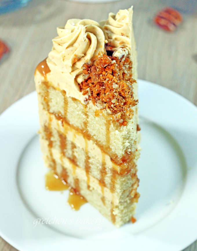 Pralines and Cream Cake