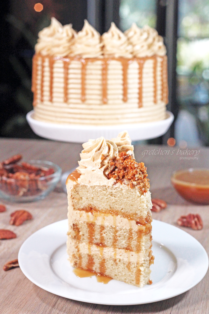 Pralines and Cream Cake