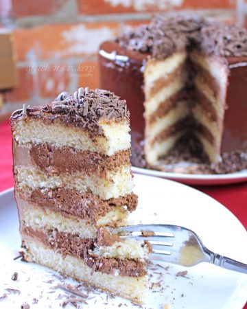 Bakery Style Chocolate Mousse Cake