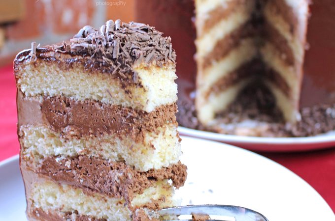 Bakery Style Chocolate Mousse Cake