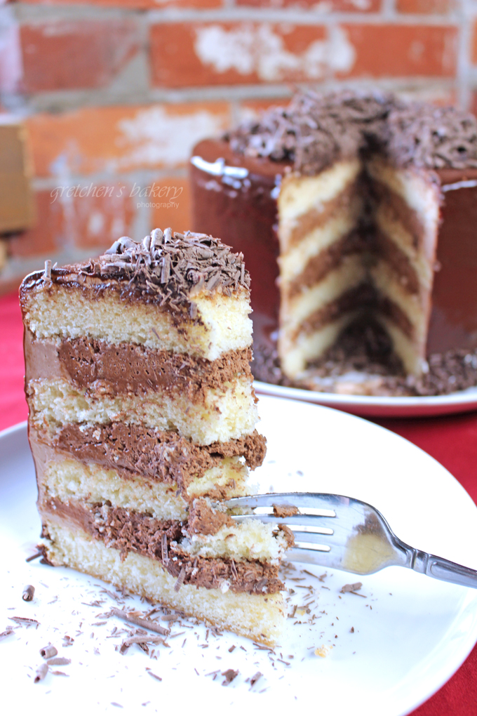 Bakery Style Chocolate Mousse Cake