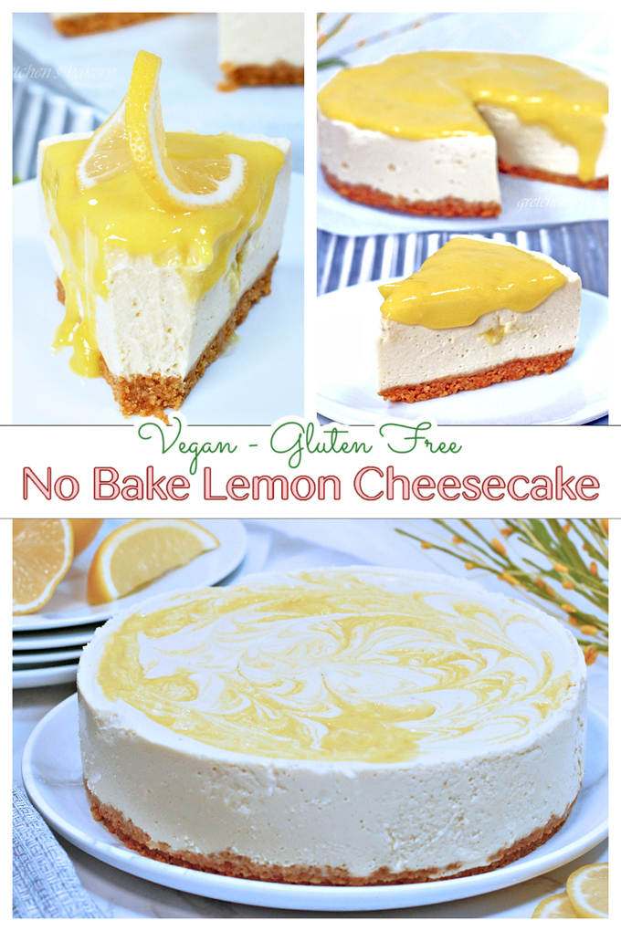 No Bake Lemon Cheesecake