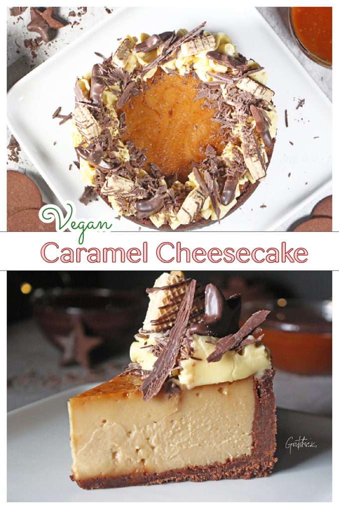 Vegan Caramel Cheesecake