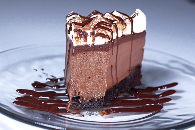 Irish Cream Mousse Cake