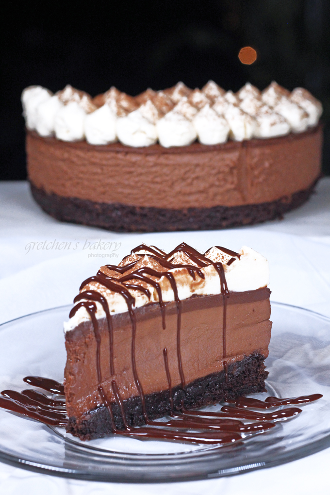 Irish Cream Mousse Cake