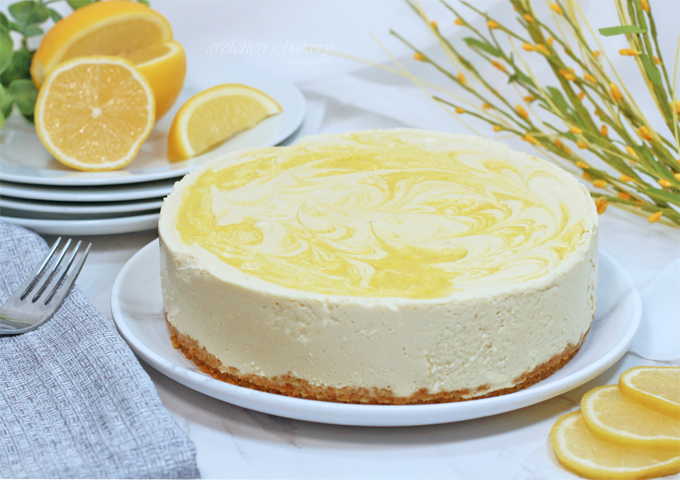 No Bake Lemon Cheesecake