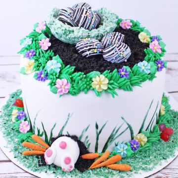 Bunny Butt Cake