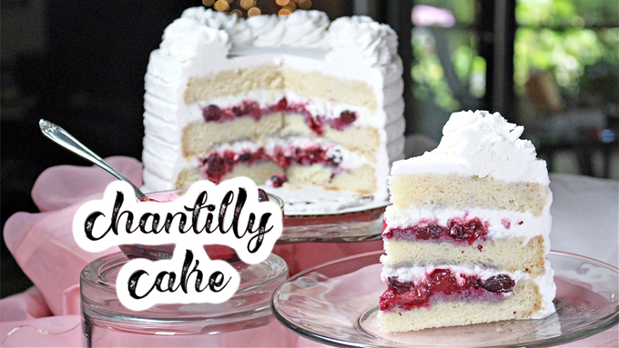 Vegan Chantilly Cake