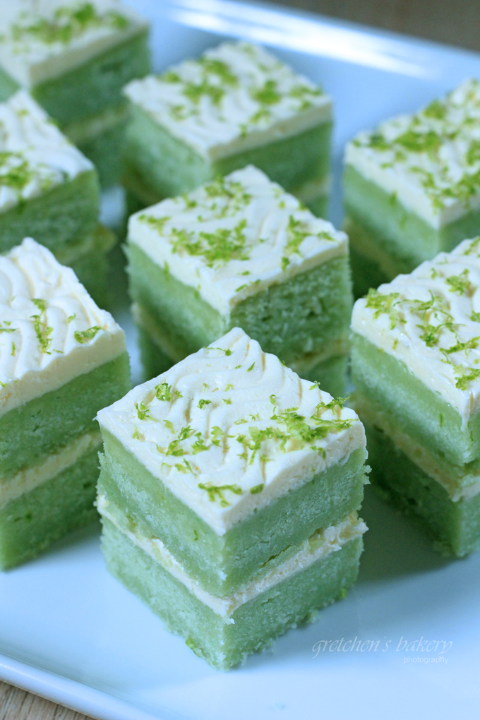 Key Lime Petit Fours