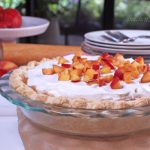 Peach Cream Pie