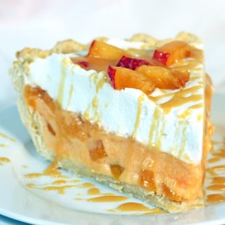Peach Cream Pie