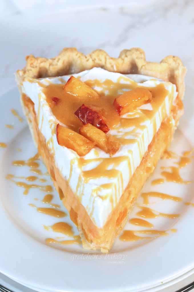 Peach Cream Pie