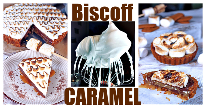 Biscoff Caramel S'mores Tart