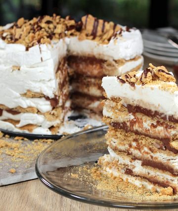 No Bake Meltaway Cake
