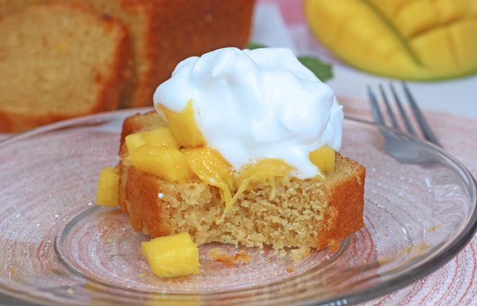 Easy Mango Loaf Cake