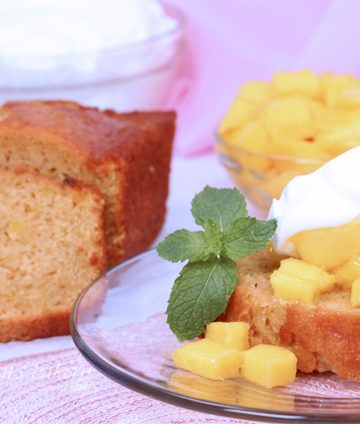 Easy Mango Loaf Cake