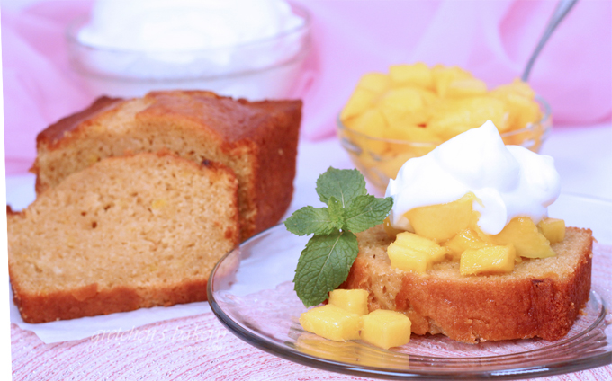 Easy Mango Loaf Cake