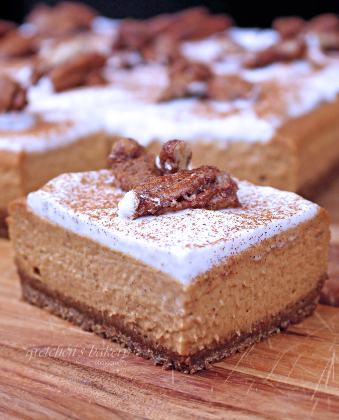 Pumpkin Pie Cheesecake bars