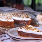 Biscoff Caramel S'mores Tart