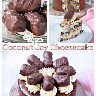Vegan Coconut Joy Cheesecake