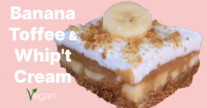 Vegan Banoffee Bars